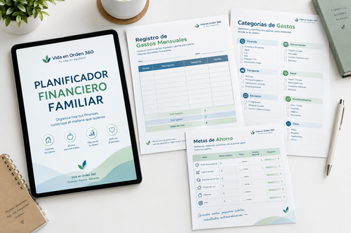 Planificador Financiero Familiar PDF – Vida en Orden 360