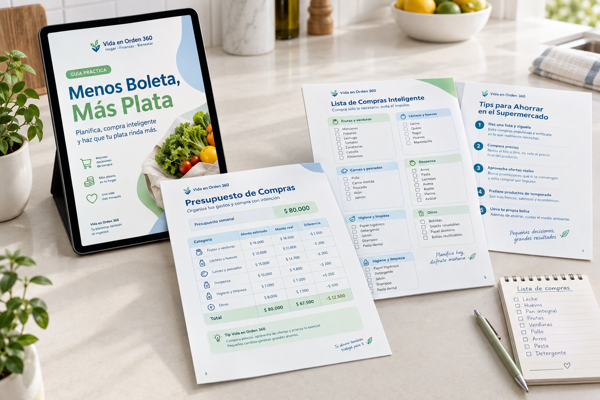 "Gastar menos en el super, ahorro y sigo comiendo rico"